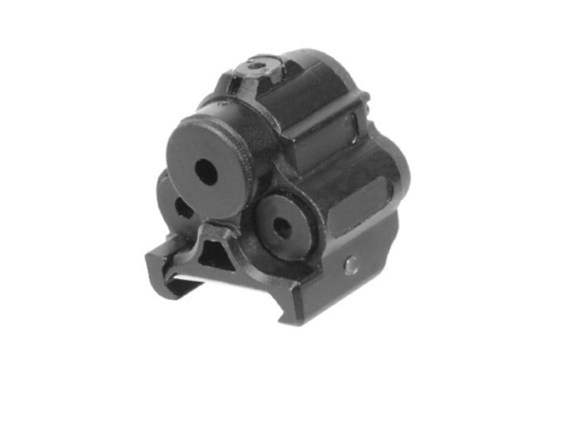 UTG Sub-Compact Red Laser, Solid Dot/Strobe Modes, Integral Picatinny Mount