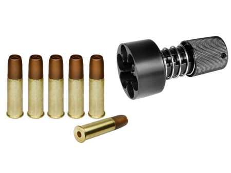 Dan Wesson & S&W 327 TRR8 Speedloader, .177 Cal BB Revolver Shells, 6 Shells