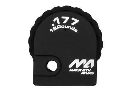 Macavity Agility MA2 Metal Rotary Magazine, .177 Cal