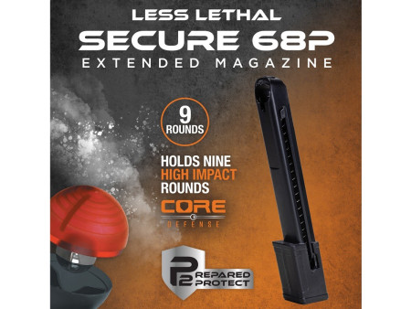 P2P Secure 68P Extended Magazine .68 Cal, 9rds