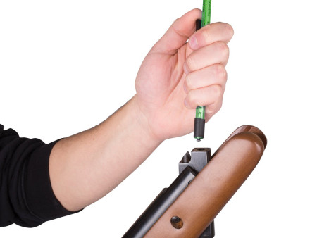 Pellet Pen, Holds 15 .22-Cal Pellets, Green