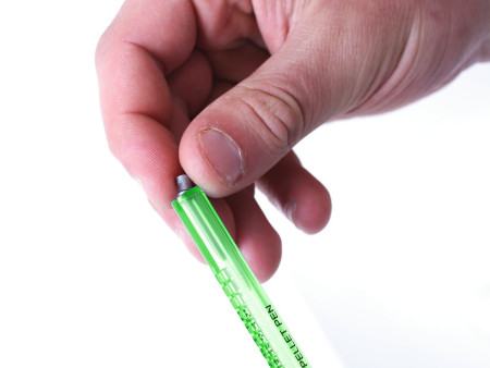 Pellet Pen, Holds 15 .22-Cal Pellets, Green