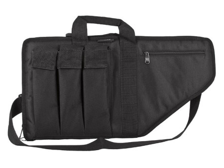 Bulldog Pit Bull HD Tactical Assault SMG/Pistol Case, 25", Black