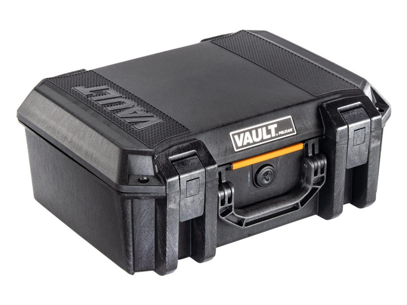 Pelican V300 Vault Large Pistol Case, Black