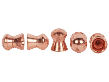 H&N Field Target Trophy Power Copper-Plated, .177 Cal, 8.80 Grains, Round Nose, 300ct