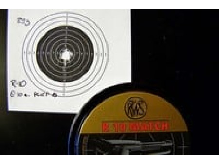 RWS R-10 Match Pistol .177 Cal, 7.0 Grains, Wadcutter, 500ct