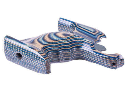 Reximex Grip for RPA Air Pistol, Blue Laminate
