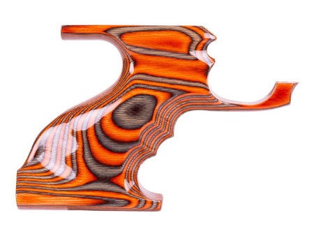 Reximex Grip for RPA Air Pistol, Orange Laminate