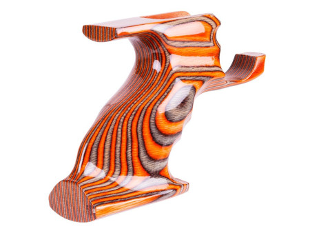 Reximex Grip for RPA Air Pistol, Orange Laminate