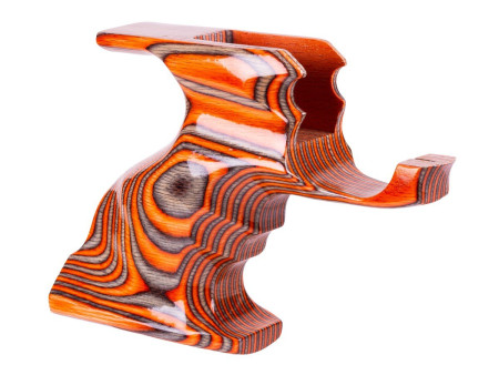 Reximex Grip for RPA Air Pistol, Orange Laminate