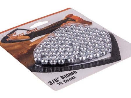 Pocket Shot 3/8" Steel Ammo, 75ct