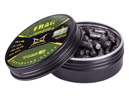 AirMarksman Frag Boat Tail Hollowpoint Slug .218 Cal, 40.1gr, 125ct