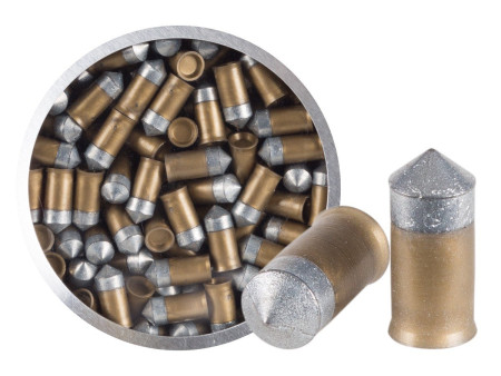 Crosman PowerShot Gold Flight Penetrator Pellets, .177 Cal, 8.5 Grains, Pointed, Lead-Free, 125ct