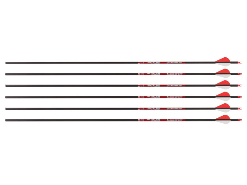 Bloodsport Hunter Extreme Arrow, 400 Spine, 6 Pack