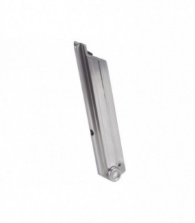TSD WE P08 Airsoft Gas 15rd Magazine, Silver
