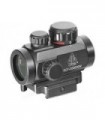 Leapers UTG ITA Red-Green Dot Sight, 4 MOA, Quick-Detach Lever Lock Picatinny Mount