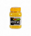 TSD Sports 6mm plastic airsoft BBs, 0.12g, 6500 rds, yellow